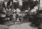 Georg Fritz, No. 191 Chamorro People Walking Down The Street 